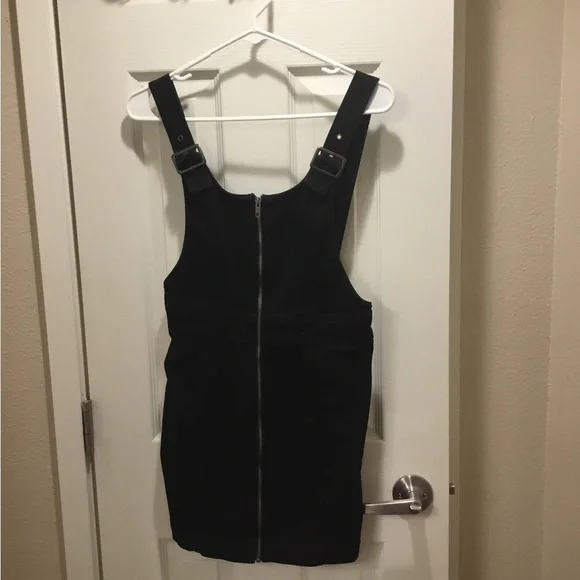 Free People | Dresses | Free People Black Jumper Mini Dress | Poshmark